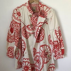 Anthropologie Elevenses Spring Jacket